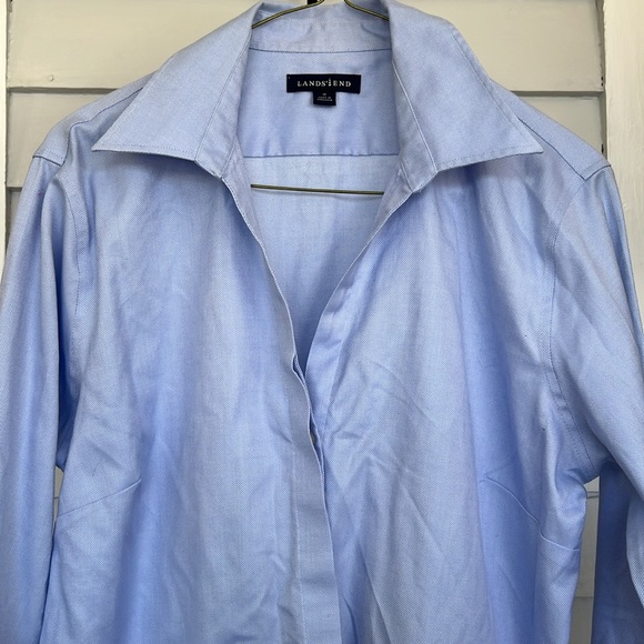 Lands end button down shirt size 12 - Picture 3 of 4